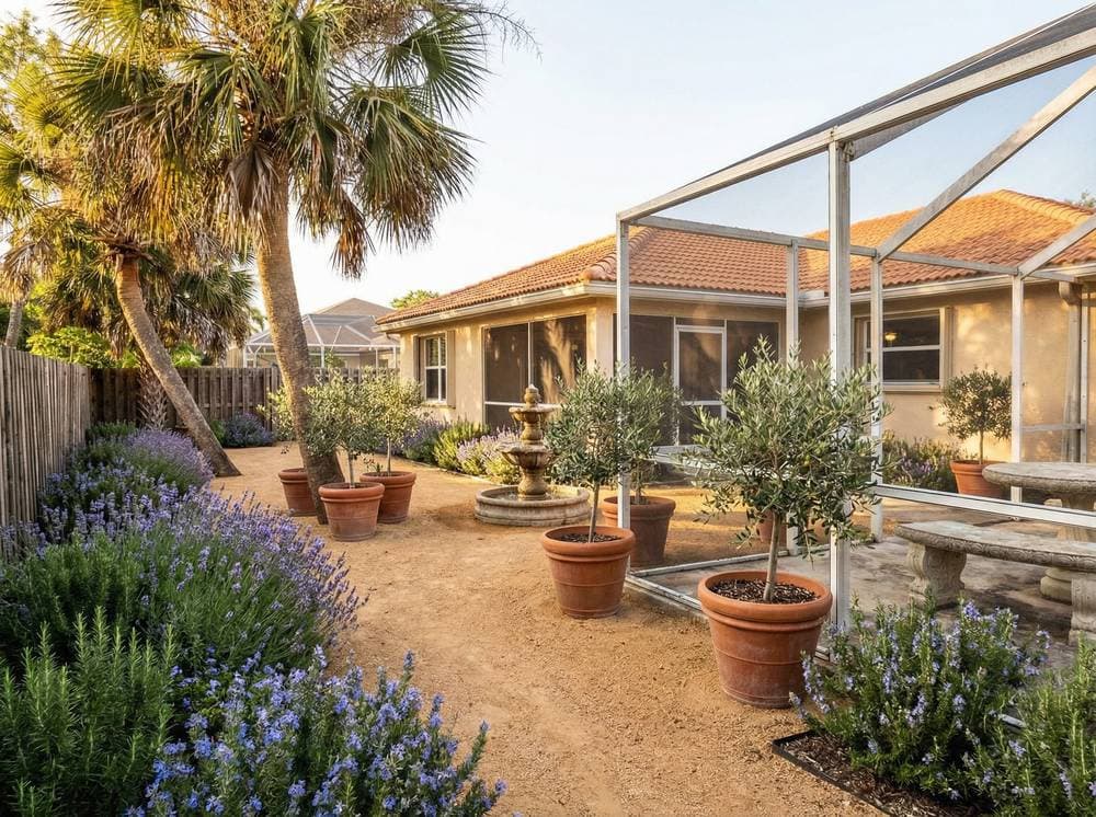 After: Mediterranean Courtyard