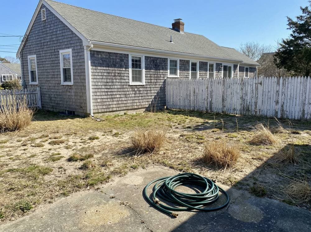 Before: Fire Pit Focal Point