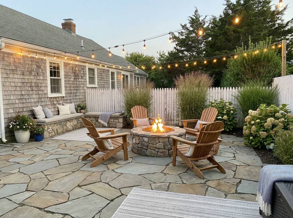 After: Fire Pit Focal Point