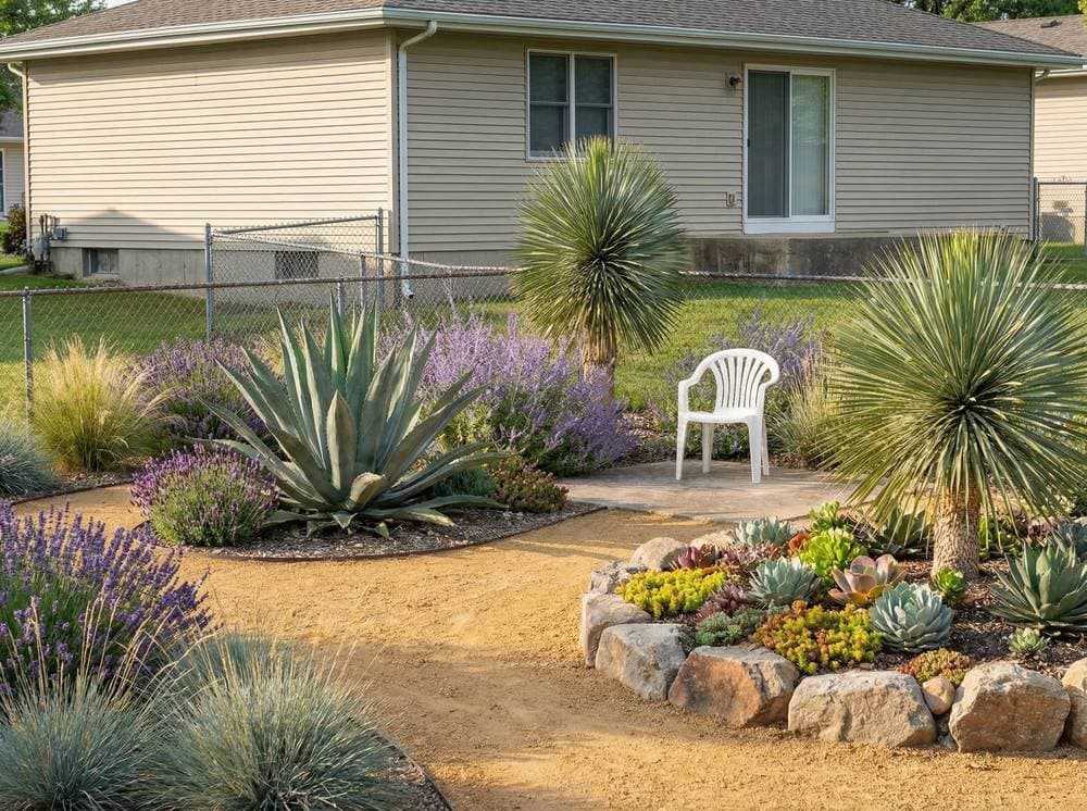 After: Low-Water Landscape