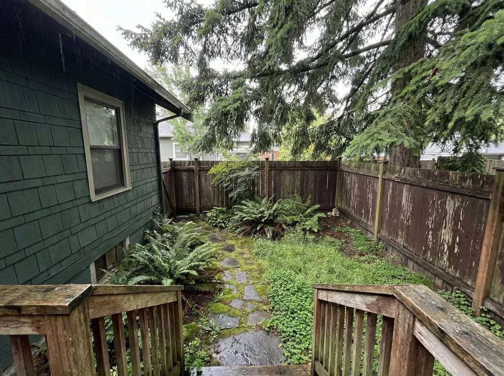 Before: Backyard Retreat